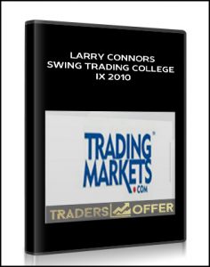 Larry Connors – Swing Trading College IX 2010