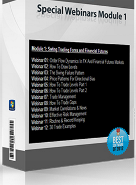 Special Webinars Module 1