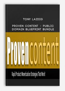 Tony Laidig – Proven Content + Public Domain Blueprint Bundle