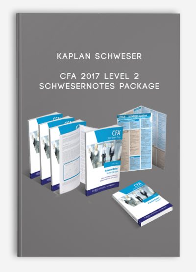 CFA 2017 Level 2 SchweserNotes Package from Kaplan Schweser