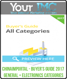 ChinaImportal - Buyer's Guide 2017: General + Electronics Categories