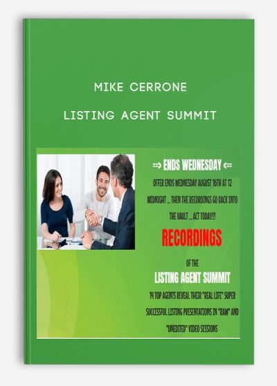 Mike Cerrone – Listing Agent Summit