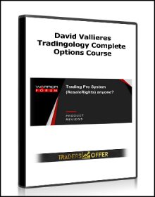 David Vallieres - Tradingology Complete Options Course