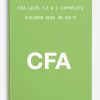 CFA Level 1,2 & 3 Complete Course 2010 48 CD’s