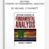 Getting Started in Fundamental Analysis by Michael C.Thomsett