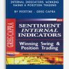 Sentiment Internal Indicators. Winning Swing & Position Trading by Pristine – Greg Capra