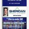 A Plan To Make $4K Monthly On $20K by Dan Sheridan