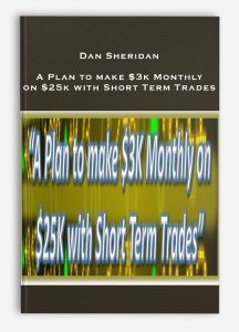 Dan Sheridan – A Plan to make $3k Monthly on $25k with Short Term Trades