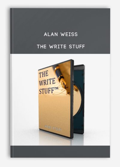 Alan Weiss – The Write Stuff