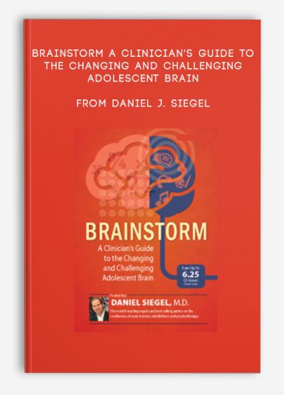 Brainstorm A Clinician's Guide to the Changing and Challenging Adolescent Brain from Daniel J