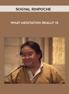 What Meditation Really Is by Sogyal Rinpoche