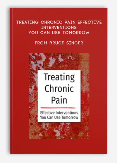 Treating Chronic Pain Effective interventions you can use tomorrow from Bruce Singer, Don Teater, Martha Teater