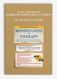 2-Day Certificate Course on Mindfulness in Therapy Enhance Your Treatment Strategies for Anxiety, Trauma, Depression, Insomnia, Chronic Pain, Addiction and More by Rochelle Calvert