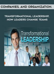 Transformational Leadership, How Leaders Change Teams, Companies, and Organization.