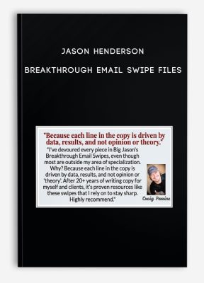 Jason Henderson - Breakthrough Email Swipe Files