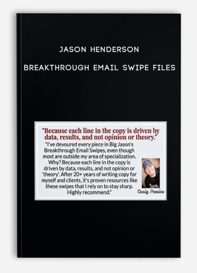 Jason Henderson - Breakthrough Email Swipe Files