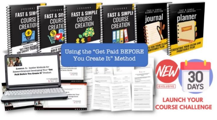 Fast and Simple Course Creation with the Power of Easy to Create Printables