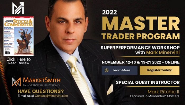 Mark Minervini - Master Trader Program 2022