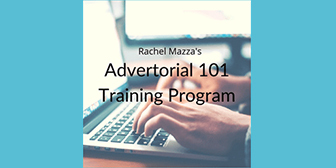 Rachel Mazza – Advertorial 101