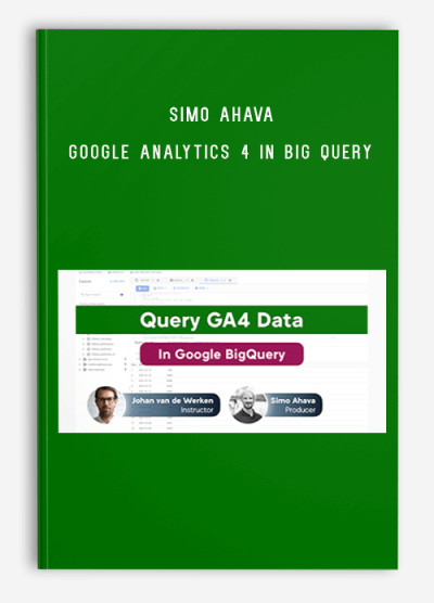 Simo Ahava – Google Analytics 4 in Big Query