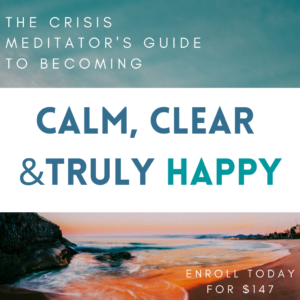 Davidji – Crisis Meditator’s Guide to Becoming Calm & Clear & Truly Happy