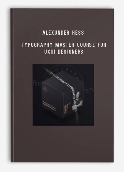 Alexunder Hess – Typography Master Course for UXUI Designers