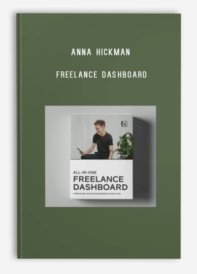 Anna Hickman – Freelance Dashboard