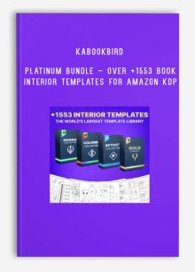 BookBird – Platinum Bundle – Over +1553 Book Interior Templates for Amazon KDP