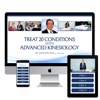 Dr. Sheldon Deal – Kinesiology Institute – Treat 20 Conditions with Advanced Kinesiology