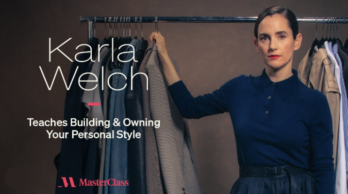 Karla Welch – MasterClass – Teaches Building and Owning Your Personal Style