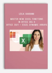 Leila Gharani – Master NEW Excel Functions in Office 365 & Office 2021 – Excel Dynamic Arrays