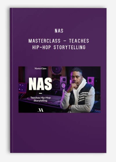 Nas – MasterClass – Teaches Hip-Hop Storytelling