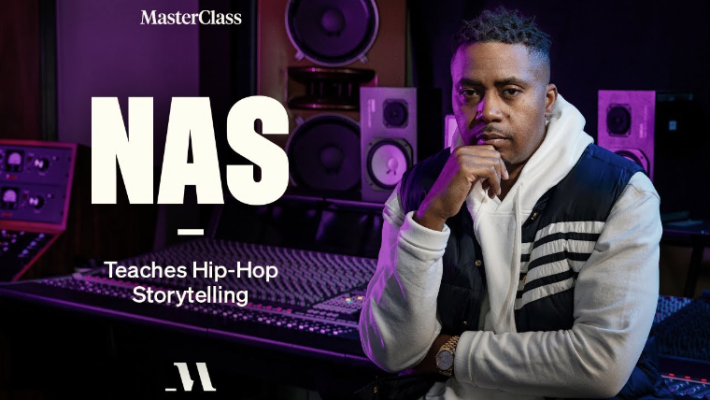 Nas – MasterClass – Teaches Hip-Hop Storytelling