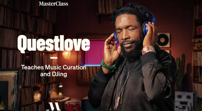 Questlove – MasterClass – Teaches Music Curation and DJing