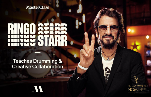 Ringo Starr – MasterClass – Teaches Drumming and Creative Collaboration