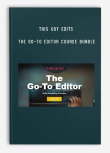 This Guy Edits – The Go-To Editor Course Bundle