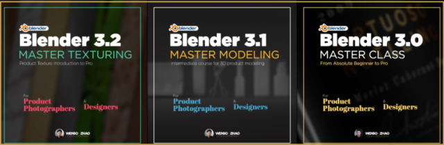 Wenbo Zhao – Blender Master Bundle